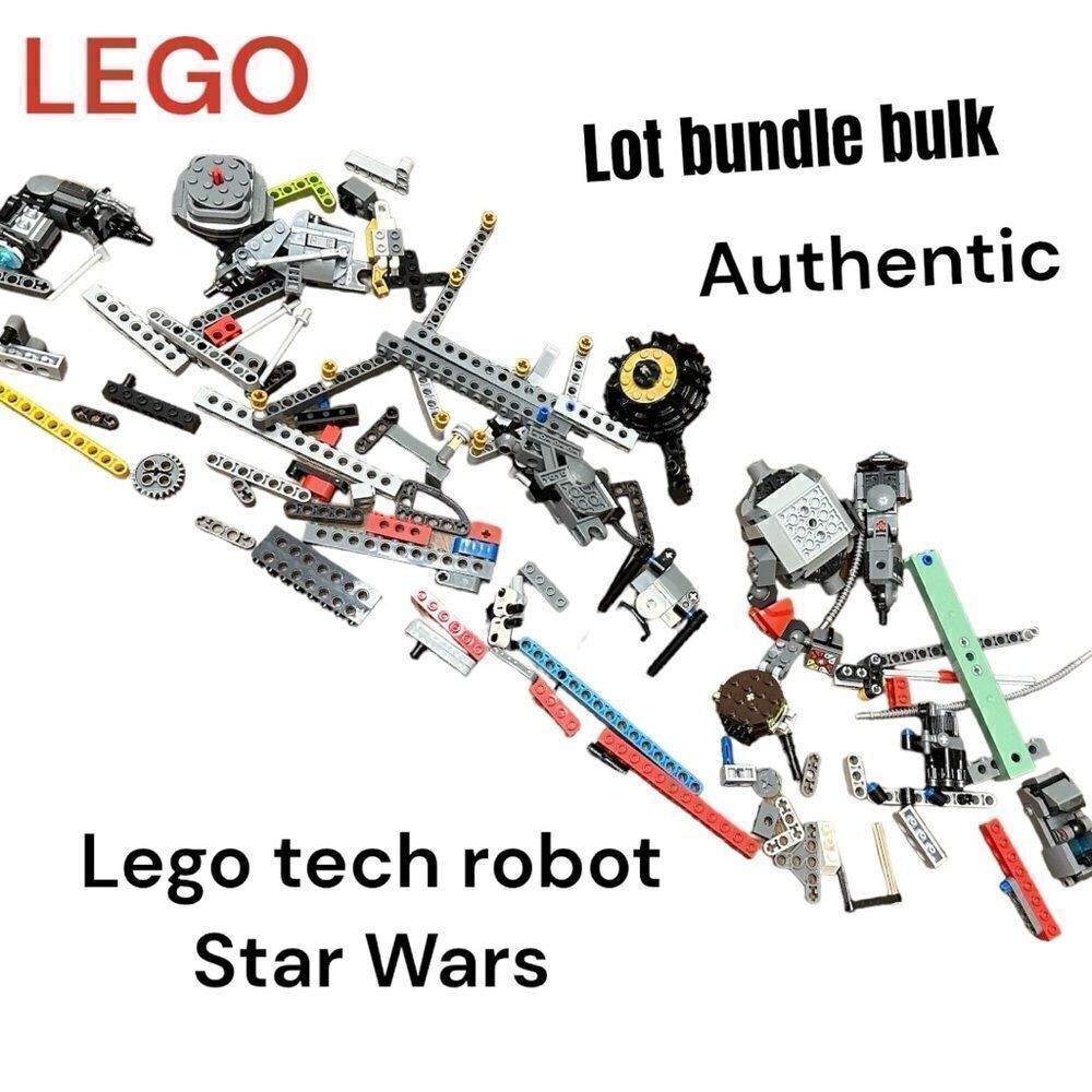 Lego Legos Tech pieces.robot Star Wars pieces
Endless options